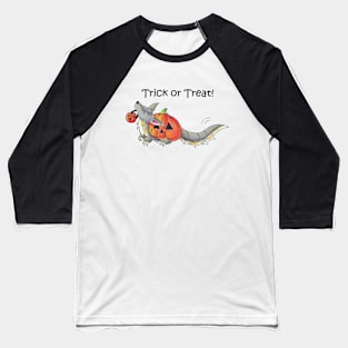 Nine Banded Jack o Lantern (With Text) Baseball T-Shirt